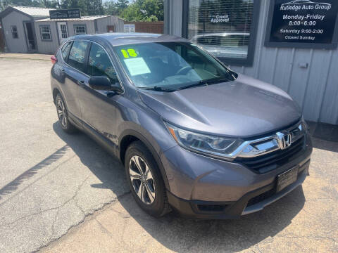 2018 Honda CR-V for sale at Rutledge Auto Group in Palestine TX