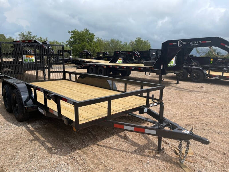 2022 P &amp; C  - Utility Trailer 77'' X 14'  for sale at LJD Sales in Lampasas TX