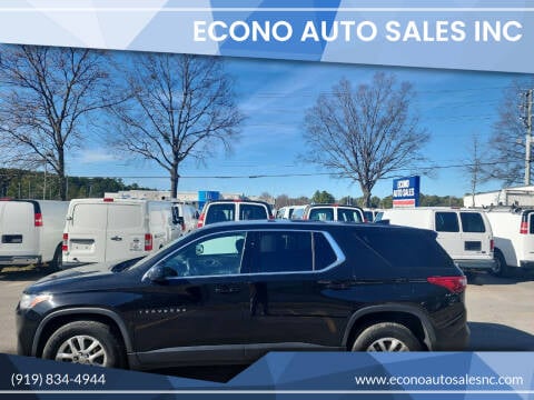 2018 Chevrolet Traverse for sale at Econo Auto Sales Inc in Raleigh NC