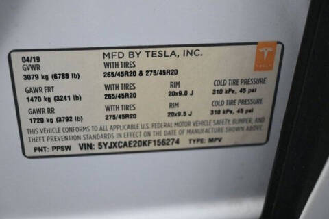 2019 Tesla Model X 100D