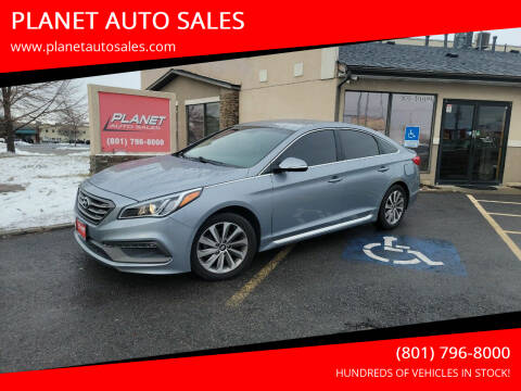 2015 Hyundai Sonata for sale at PLANET AUTO SALES in Lindon UT