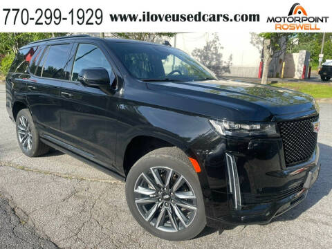 2021 Cadillac Escalade for sale at Motorpoint Roswell in Roswell GA