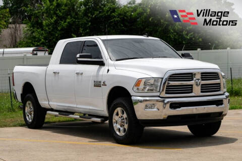2016 RAM 2500 for sale at Village Motors in Lewisville TX