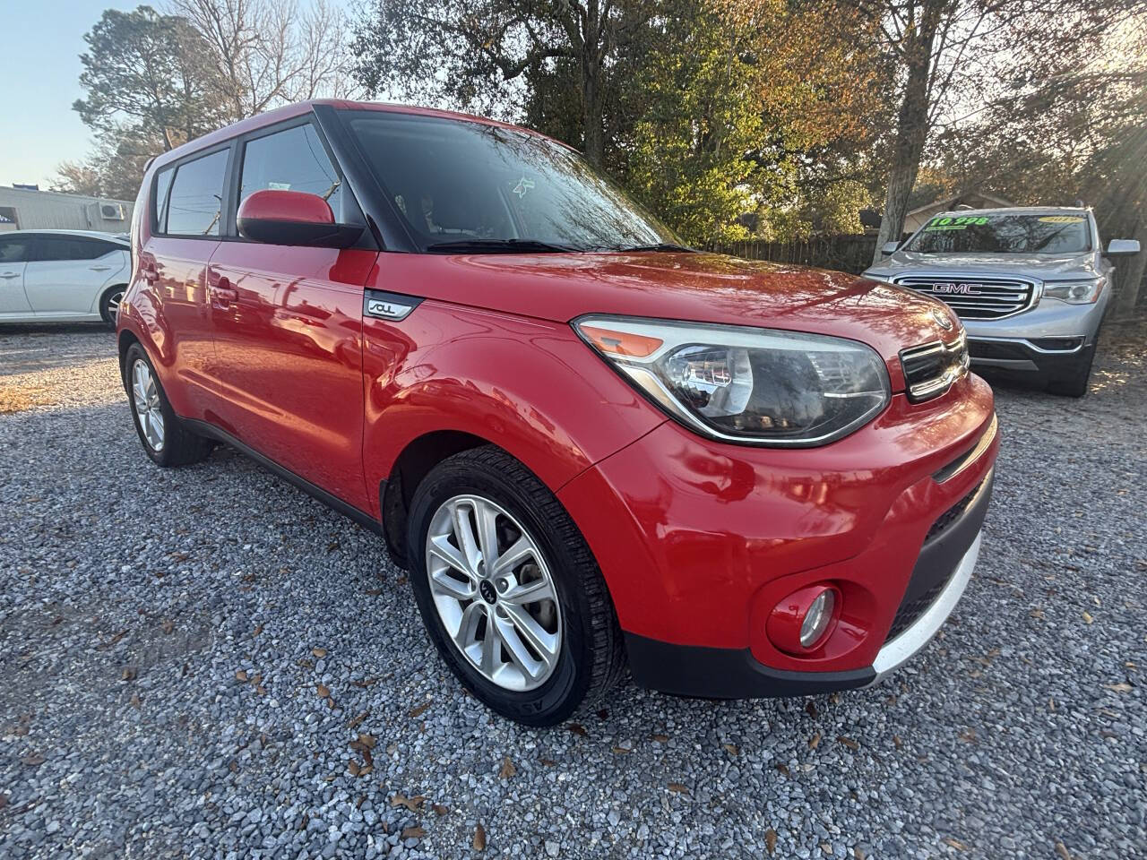 Red 2017 Kia Soul + + 4dr Crossover 2