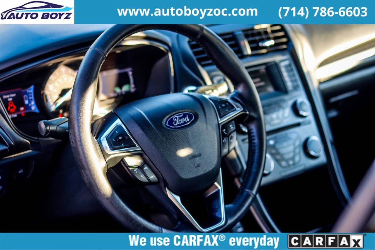 2018 Ford Fusion Hybrid for sale at Auto Boyz in Garden Grove, CA