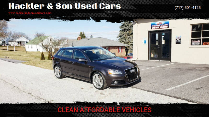 2012 Audi A3 for sale at Hackler & Son Used Cars in Red Lion PA