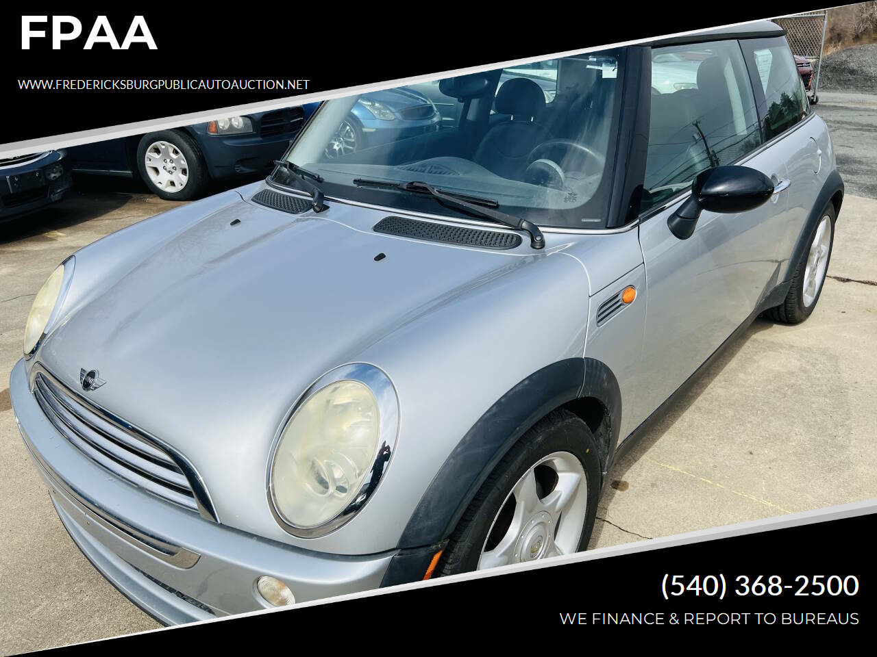 Silver 2005 MINI Cooper Base 2dr Hatchback 1