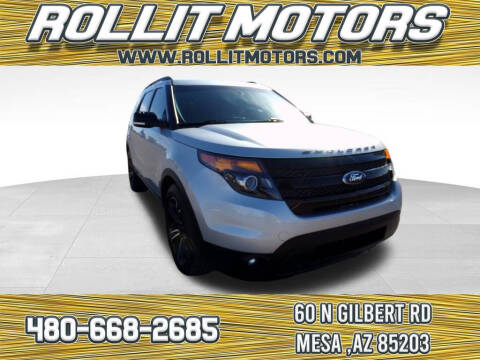 2015 Ford Explorer for sale at Rollit Motors in Mesa AZ