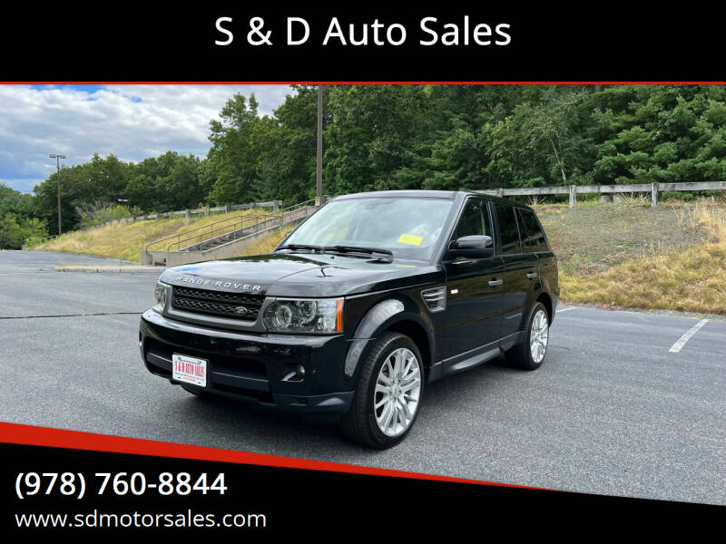 2011 Land Rover Range Rover Sport for sale at S & D Auto Sales in Maynard MA