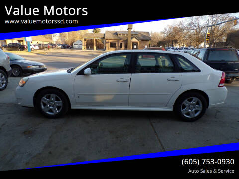 2007 Chevrolet Malibu Maxx for sale at Value Motors in Watertown SD