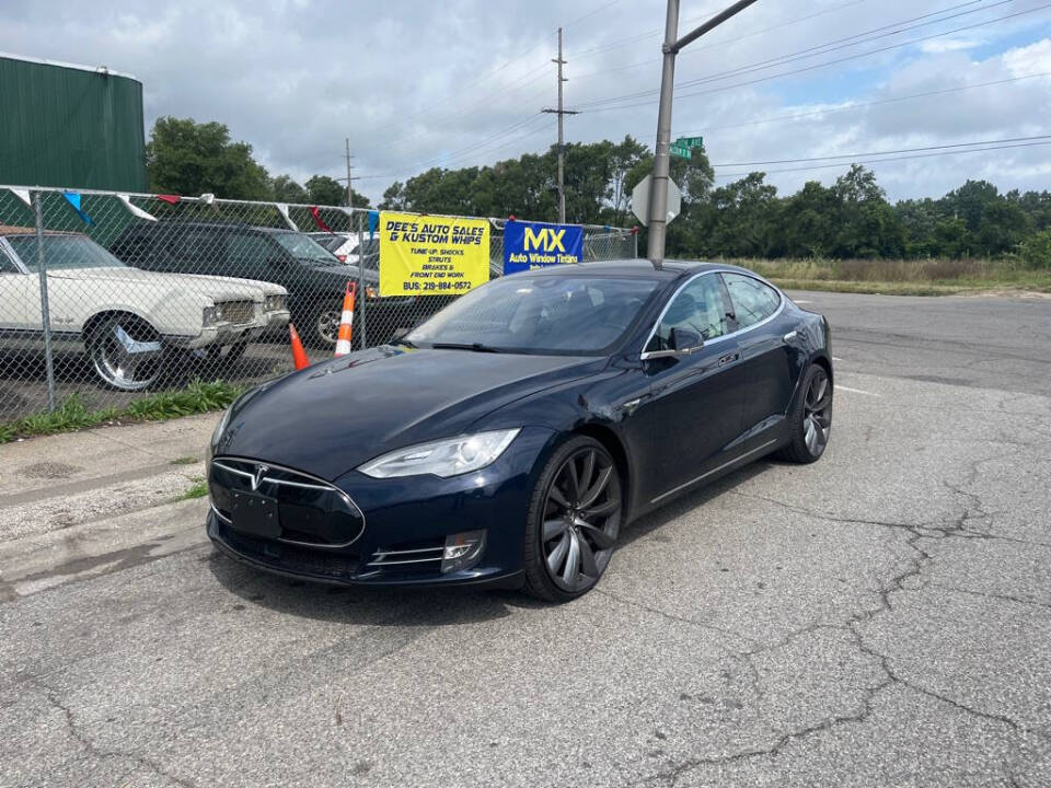 2014 Tesla Model S for sale at DEES AUTO SALES & KUSTOMS WHIPS INC in Gary, IN