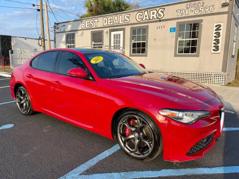 2017 Alfa Romeo Giulia for sale at Best Deals Cars Inc in Fort Myers FL