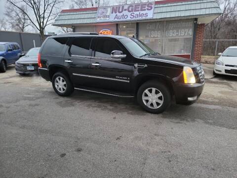 2007 Cadillac Escalade for sale at Nu-Gees Auto Sales LLC in Peoria IL