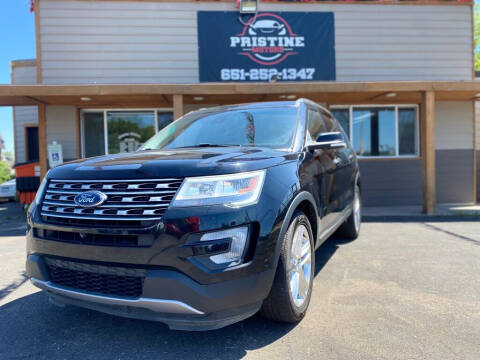 2017 Ford Explorer for sale at Pristine Motors in Saint Paul MN