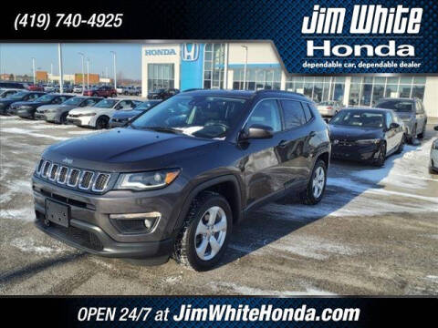 2018 Jeep Compass for sale at The Credit Miracle Network Team at Jim White Honda in Maumee OH