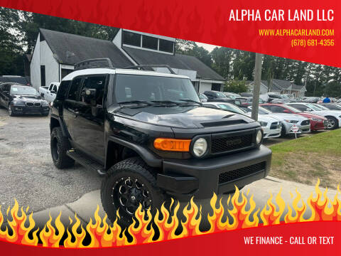 2011 Toyota FJ Cruiser for sale at Alpha Car Land LLC in Snellville GA