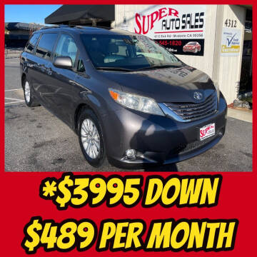 2016 Toyota Sienna for sale at Super Auto Sales Modesto in Modesto CA
