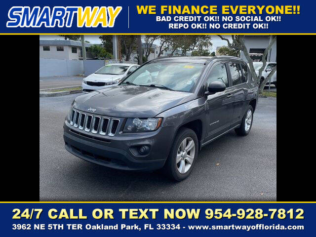 2016 Jeep Compass for sale at SmartWay in Oakland Park FL