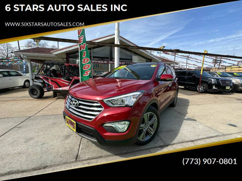 2013 Hyundai Santa Fe for sale at 6 STARS AUTO SALES INC in Chicago IL