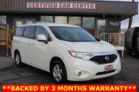 2016 Nissan Quest for sale at CERTIFIED CAR CENTER in Fairfax VA