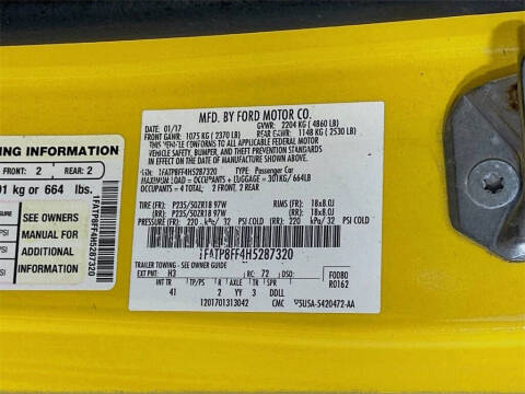 2017 Ford Mustang GT Premium