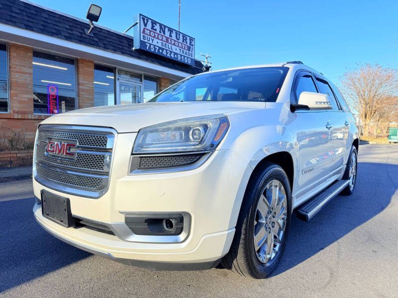 2015 GMC Acadia for sale at VENTURE MOTOR SPORTS in Chesapeake VA