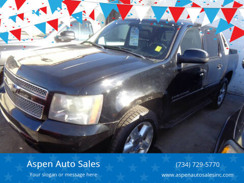 2008 Chevrolet Avalanche for sale at Aspen Auto Sales in Wayne MI