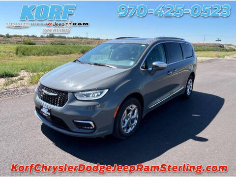 2021 Chrysler Pacifica for sale at Tony Peckham @ Korf Motors in Sterling CO