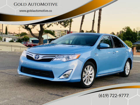2012 Toyota Camry Hybrid XLE