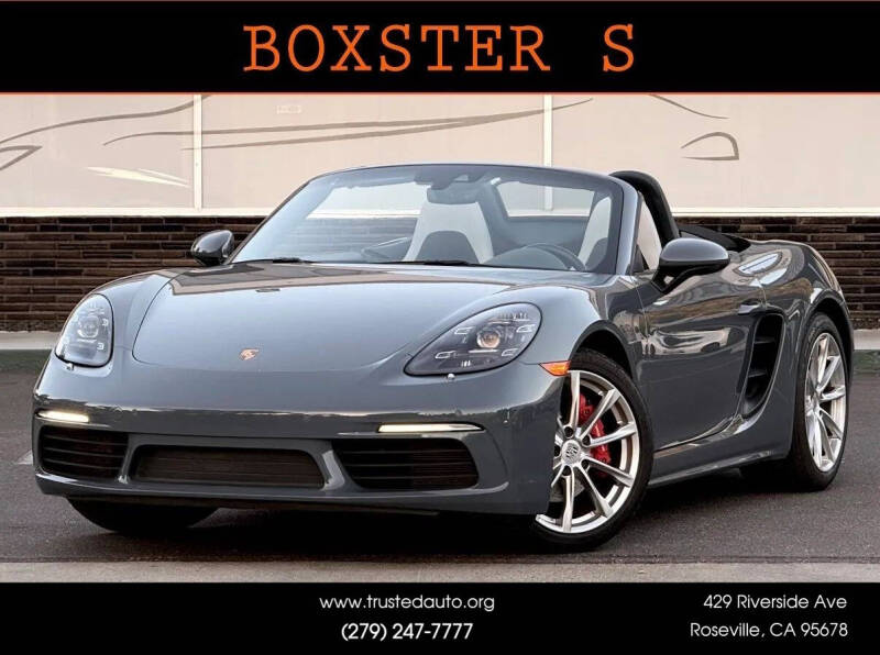 2017 Porsche 718 Boxster S