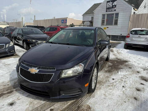 2014 Chevrolet Cruze for sale at EHE RECYCLING LLC in Marine City MI