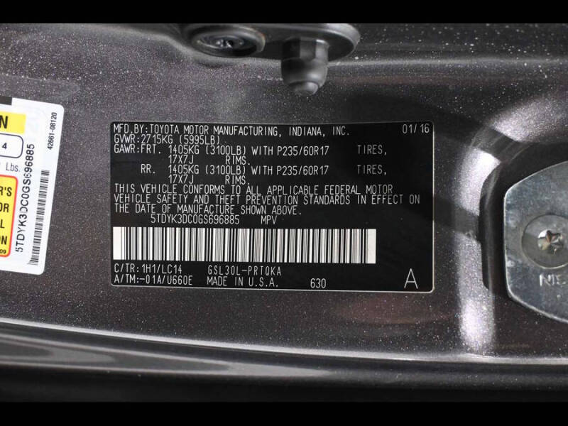 2016 Toyota Sienna