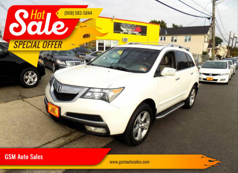 2011 Acura MDX for sale at GSM Auto Sales in Linden NJ