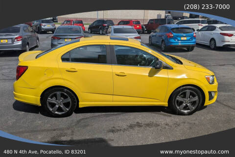 2016 Chevrolet Sonic RS Manual