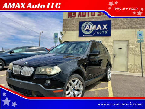 2010 BMW X3 for sale at AMAX Auto LLC in El Paso TX