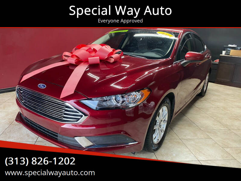 2017 Ford Fusion for sale at Special Way Auto in Hamtramck MI