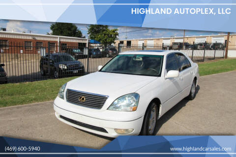 2002 Lexus LS 430 for sale at Highland Autoplex, LLC in Dallas TX