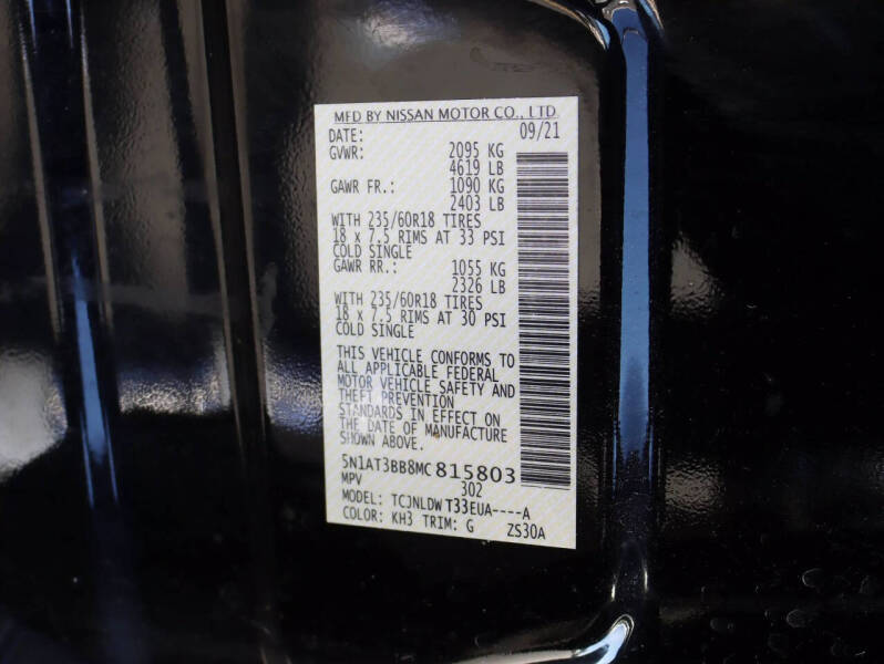 2021 Nissan Rogue SV