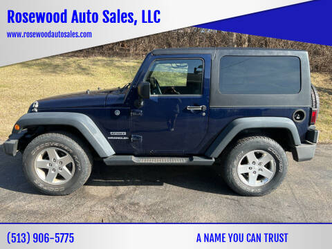 2013 Jeep Wrangler for sale at Rosewood Auto Sales, LLC in Hamilton OH