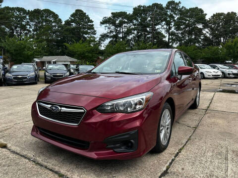 2017 Subaru Impreza for sale at Newtown Motors in Virginia Beach VA