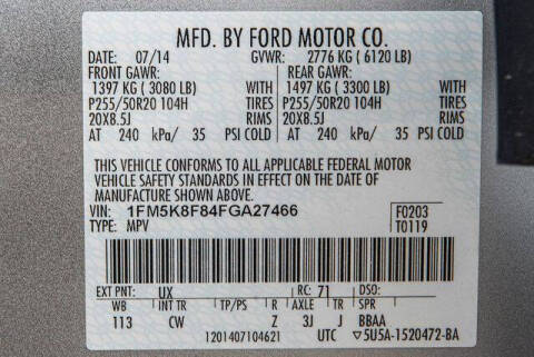2015 Ford Explorer Limited