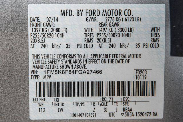 2015 Ford Explorer Limited