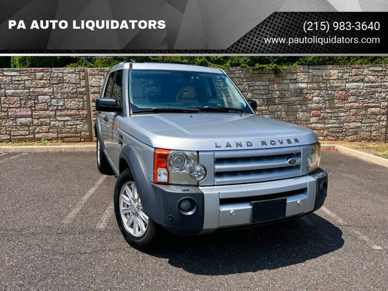 2008 Land Rover LR3 for sale at PA AUTO LIQUIDATORS in Huntingdon Valley PA