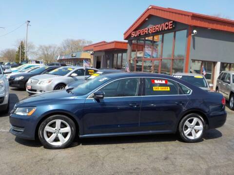 2013 Volkswagen Passat for sale at Super Service Used Cars in Milwaukee WI