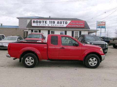 2006 Nissan Frontier for sale at ROUTE 119 AUTO SALES & SVC in Homer City PA