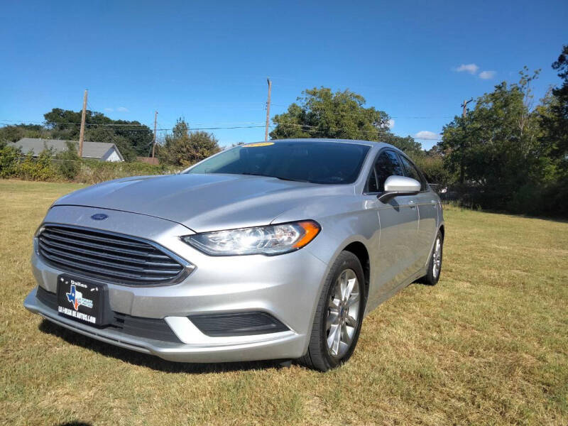 2017 Ford Fusion for sale at LA PULGA DE AUTOS in Dallas TX