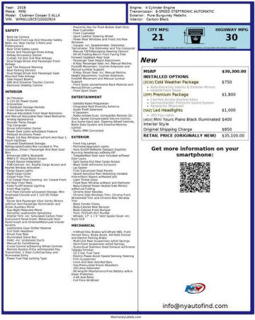 2018 MINI Clubman Cooper S ALL4