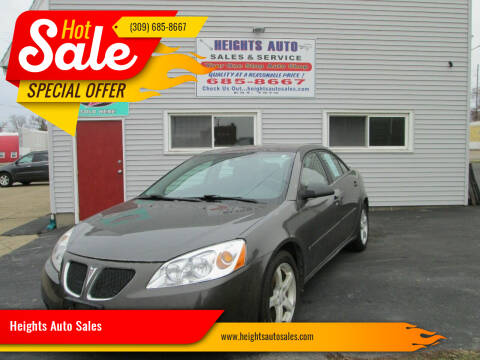 2007 Pontiac G6 for sale at Heights Auto Sales in Peoria Heights IL