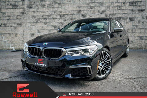 2019 BMW 5 Series for sale at Gravity Autos Roswell in Roswell GA