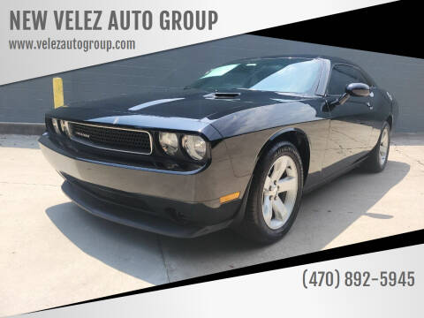 2012 Dodge Challenger for sale at NEW VELEZ AUTO GROUP in Gainesville GA
